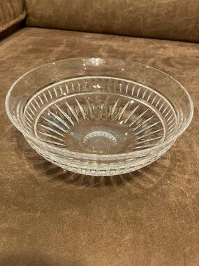 Vintage Atlantis Crystal Candy Dish Bowl